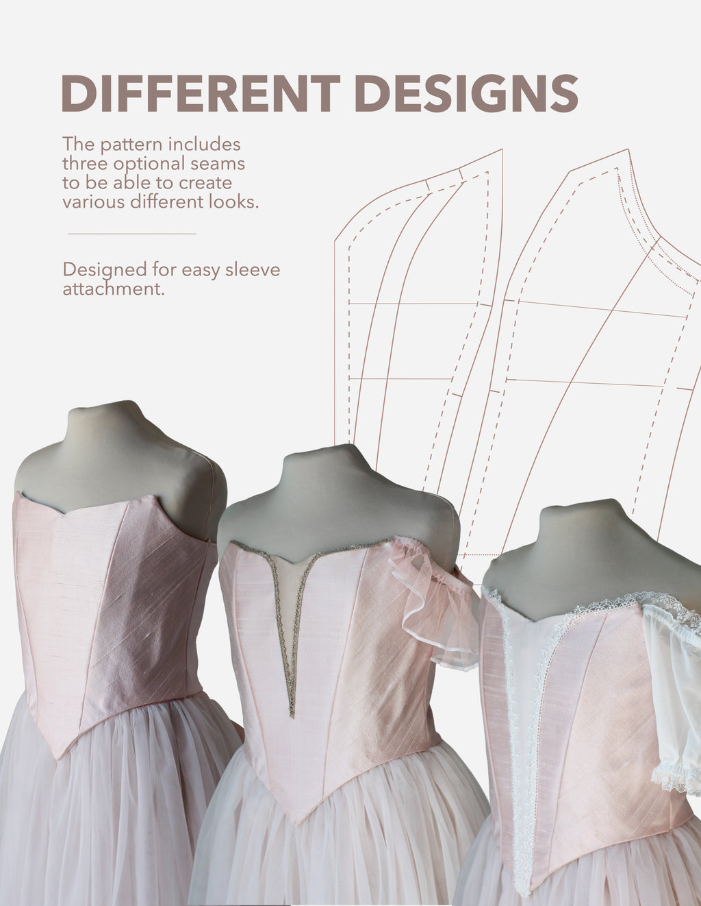 SEWING PATTERN | Étoile Traditional Ballet Bodice