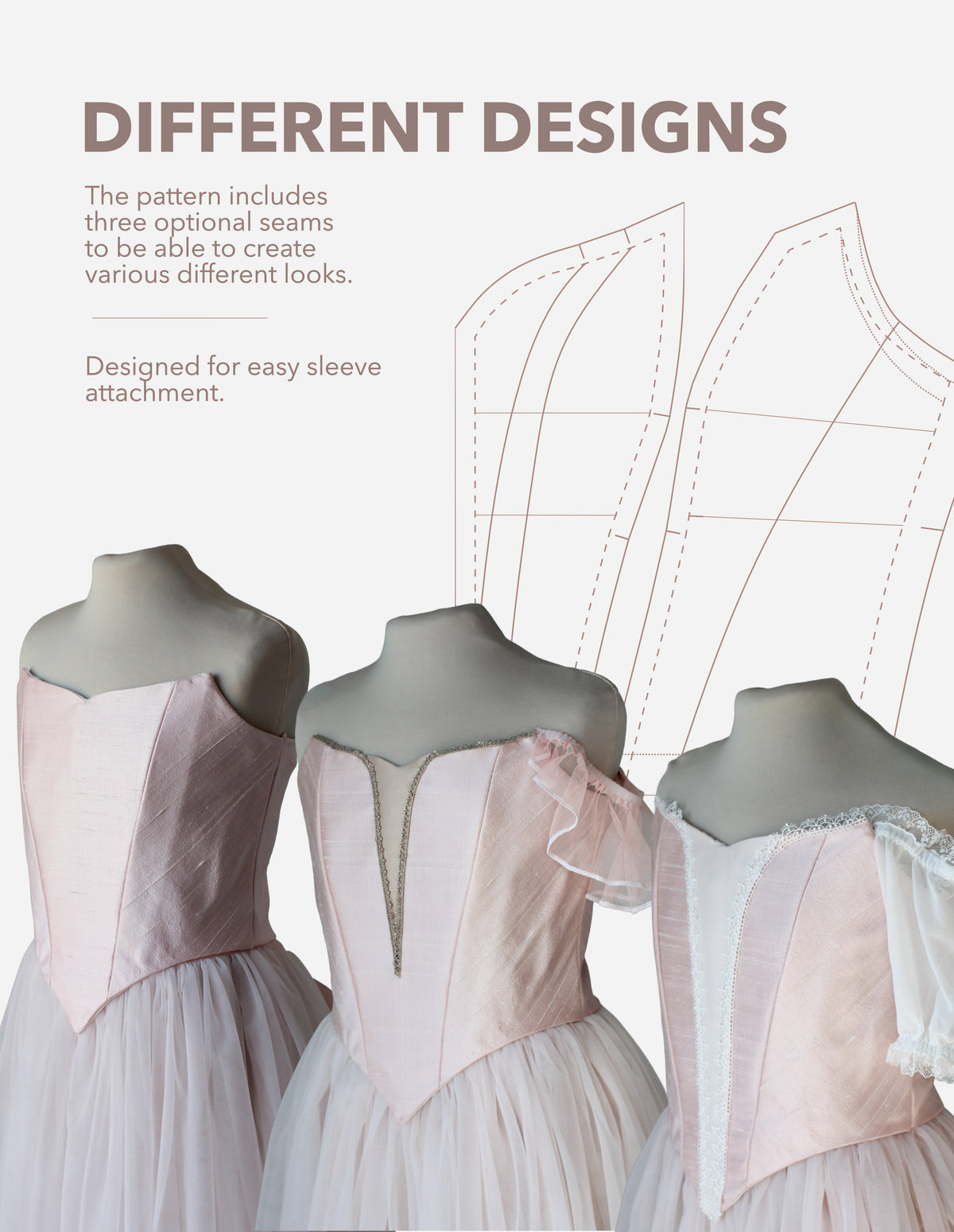 SEWING PATTERN | Étoile Traditional Ballet Bodice