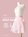 SEWING PATTERN | Short Wrap Skirt